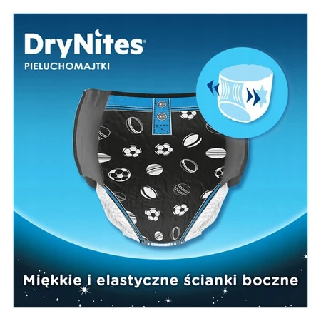 Huggies DryNites, Nachtslips für Jungen, 8 -15 Jahre, 27-57 kg, 9 Stück