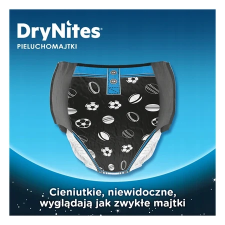 Huggies DryNites, Nachtslips für Jungen, 8 -15 Jahre, 27-57 kg, 9 Stück