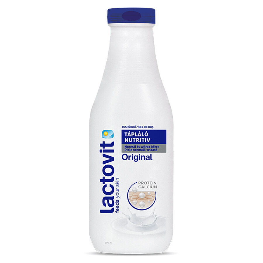 Nourishing shower gel for normal-dry skin Original, 600 ml, Lactovit