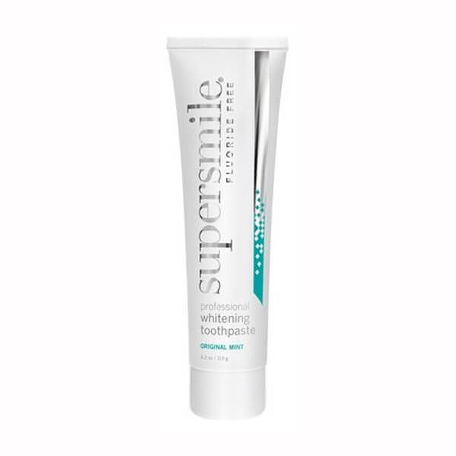 Supersmile whitening toothpaste, Original Mint, fluoride-free, 119 g