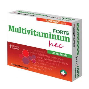 Multivitaminum Forte Hec, 30 tablets