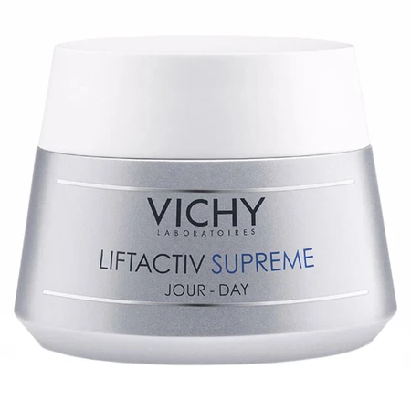 Vichy Liftactiv Supreme, crema de día reafirmante antiarrugas, pieles normales y mixtas, 50 ml