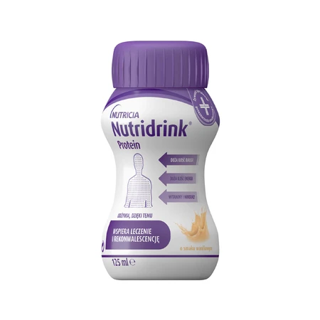 Nutridrink Protein, saveur vanille, 4 x 125 ml