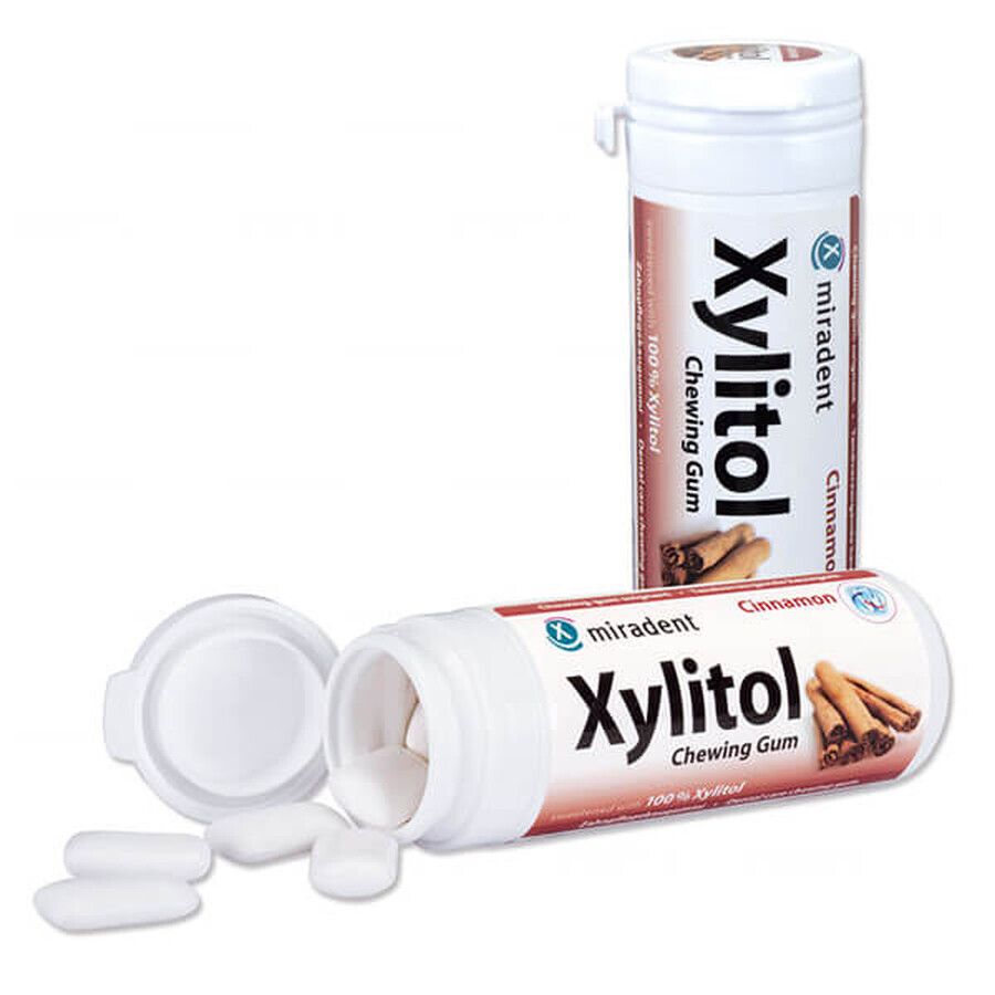 Comprar Miradent Xylitol, chicle con xilitol, sabor canela, 30 unidades Miradent Xylitol, chicle con xilitol, sabor canela, 30 unidades