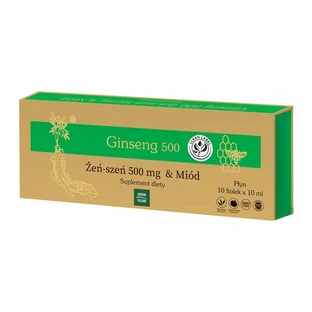 Ginseng 500, liquid, 10 ml x 10 vials