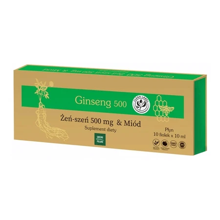 Ginseng 500, liquid, 10 ml x 10 vials
