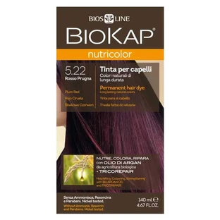 Biokap Nutricolor, haarkleur, 5.22 pruimrood, 140 ml