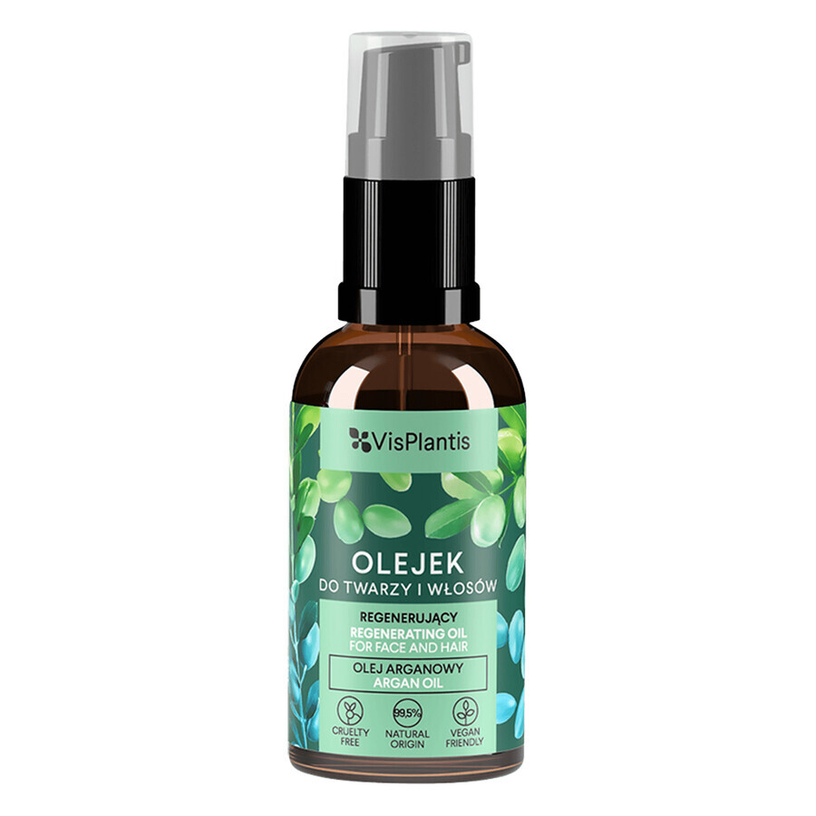 Acquista Vis Plantis, Olio di Argan per capelli con olio di macadamia, 30 ml Vis Plantis, Olio di Argan per capelli con olio di macadamia, 30 ml