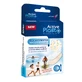 Tiritas de primeros auxilios ActivePlast, para personas activas, hipoalergénicas, 16 unidades