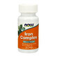 Now Foods Complesso di ferro, 100 compresse