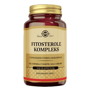 Solgar Phytosterols Complex, 100 gélules