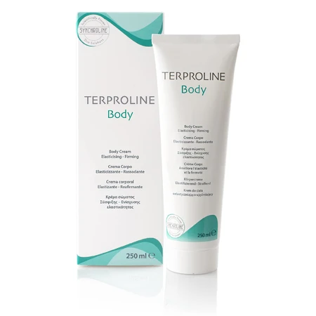 Synchroline, TerProline, crème raffermissante pour le corps pour donner de l'élasticité à la peau, 250 ml