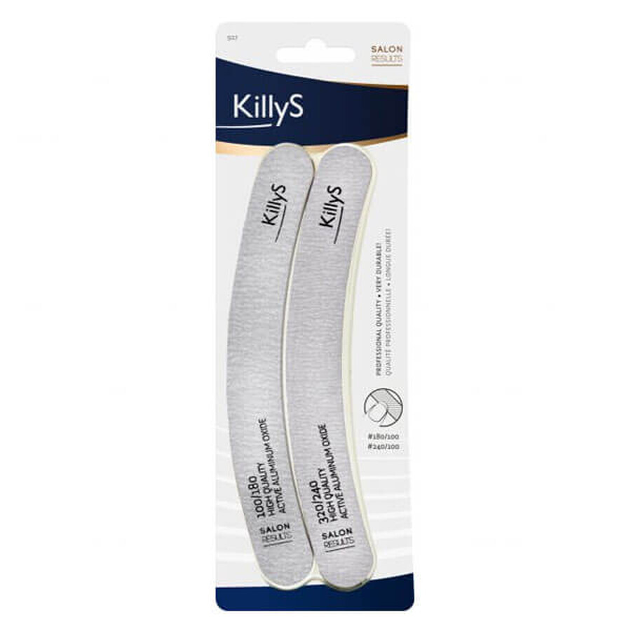 Buy KILLYS, professional nail file, banana, 2 pieces KILLYS, professional nail file, banana, 2 pieces