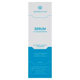 Genactiv, colostrum serum voor hoofdhuid en haar, 100 ml