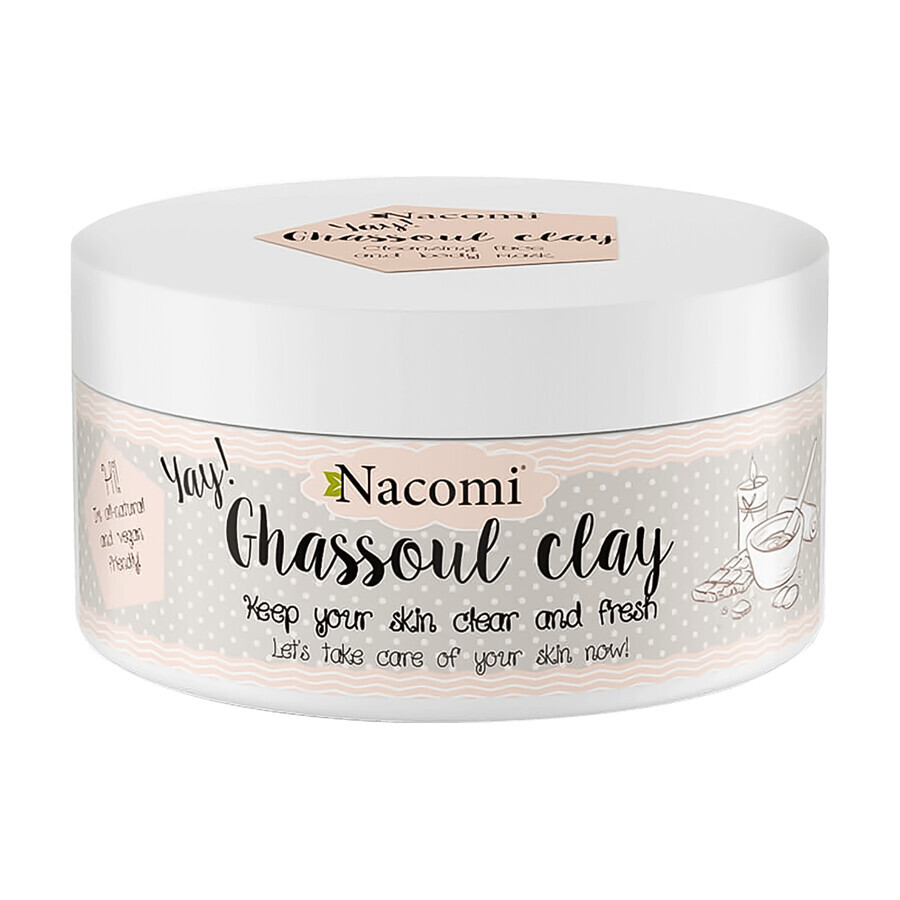 Acquista Nacomi Argilla Ghassoul, maschera detergente, 94 g Nacomi Argilla Ghassoul, maschera detergente, 94 g