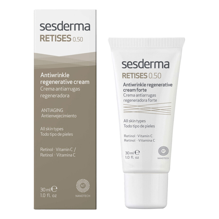 Cumpără Sesderma Retises 0,5%, cremă de față regenerantă antirid, 30 ml Sesderma Retises 0,5%, cremă de față regenerantă antirid, 30 ml