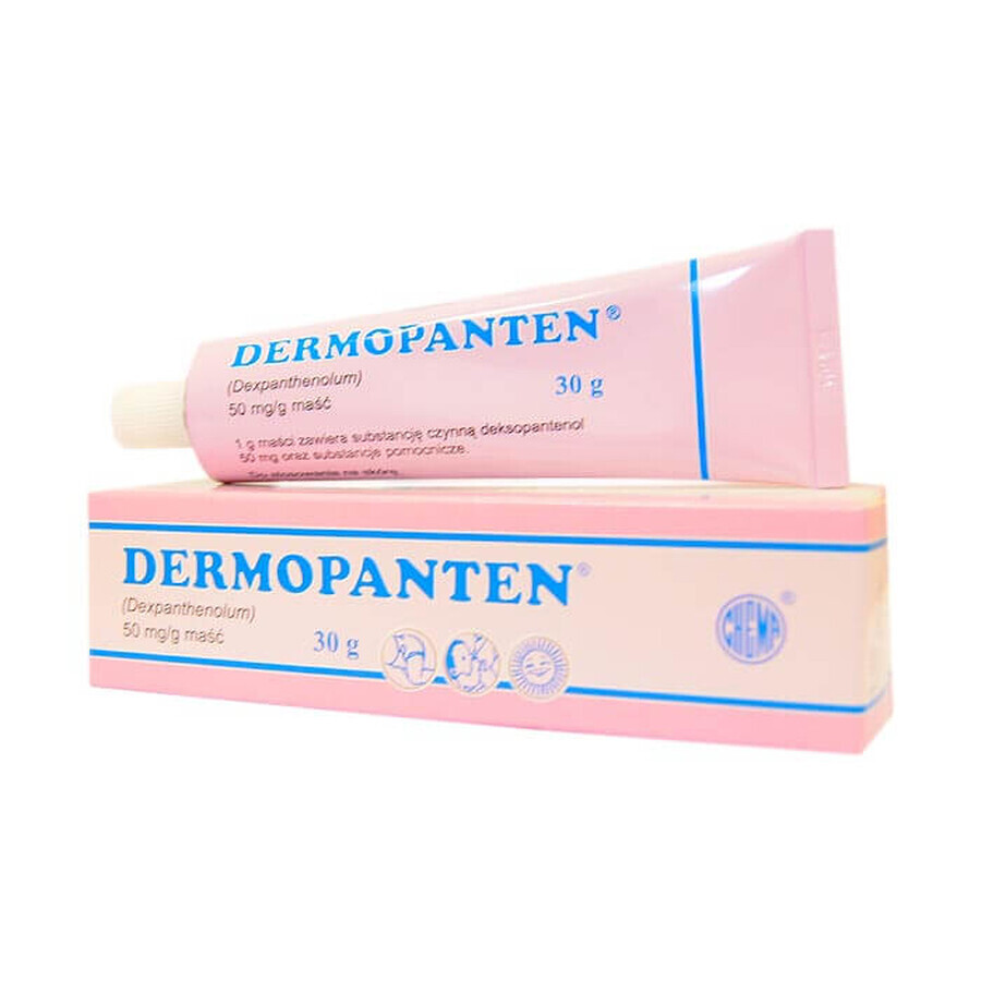 Dermopanten 50 mg/g, pommade, 30 g