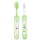 Chicco set, toothbrush after 4 months + toothbrush after 6 months