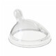 Chicco, tettarella per biberon NaturalFeeling 0m +, flusso normale, dalla nascita, 1 pezzo