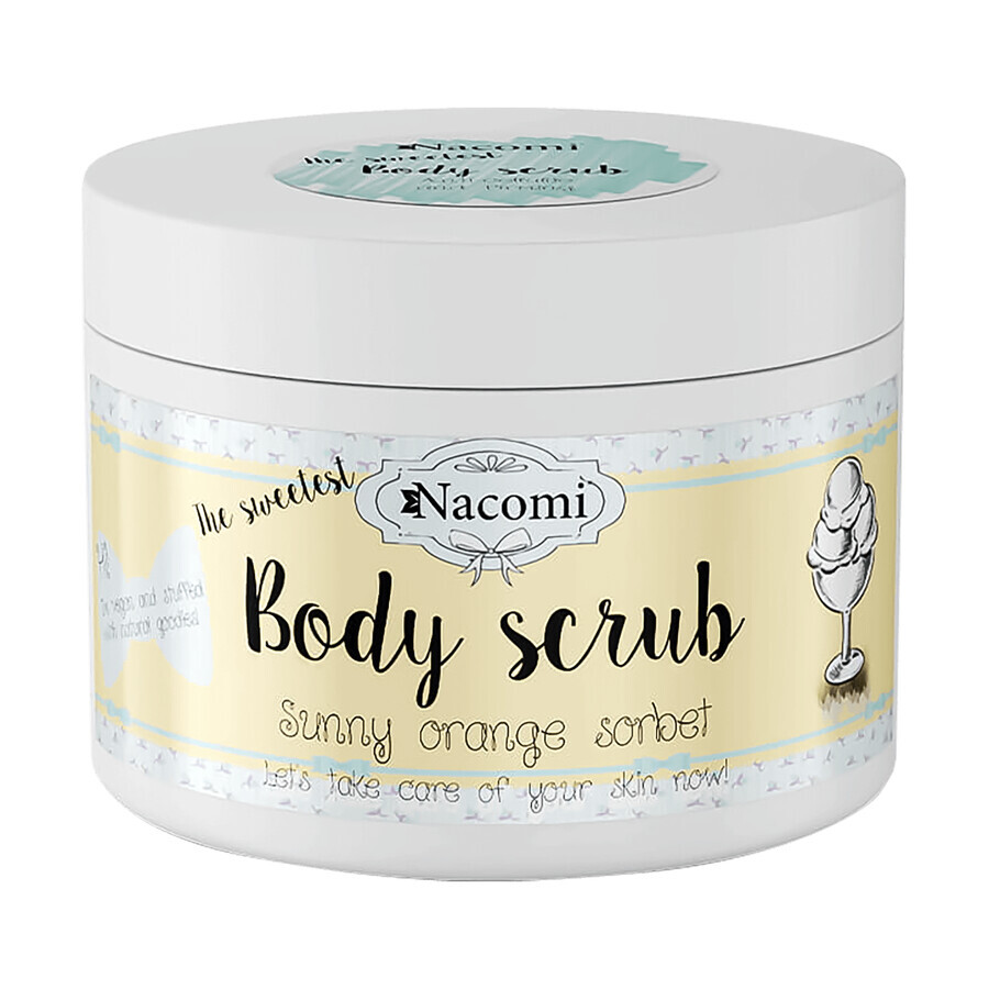 Boutique Nacomi, gommage au sucre, sorbet à l'orange, 200 g Nacomi, gommage au sucre, sorbet à l'orange, 200 g