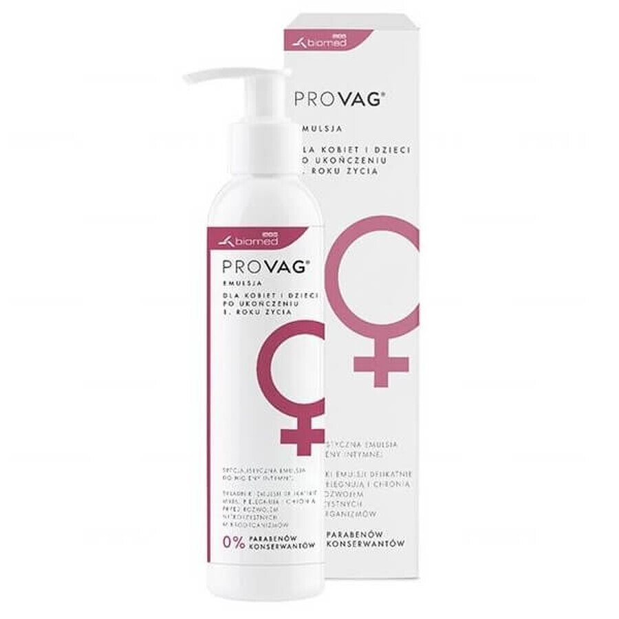 Buy PrOVAg, specialized intimate hygiene emulsion for women and children from 1 year of age, 150 ml PrOVAg, specialized intimate hygiene emulsion for women and children from 1 year of age, 150 ml