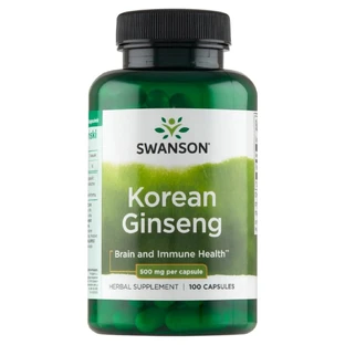 Swanson Koreanischer Ginseng, 100 Kapseln