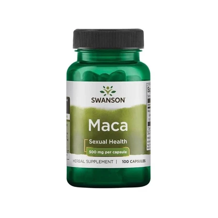 Swanson Maca, Maca Root Powder, 100 Capsules