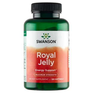 Swanson Jalea Real, jalea real, 100 cápsulas