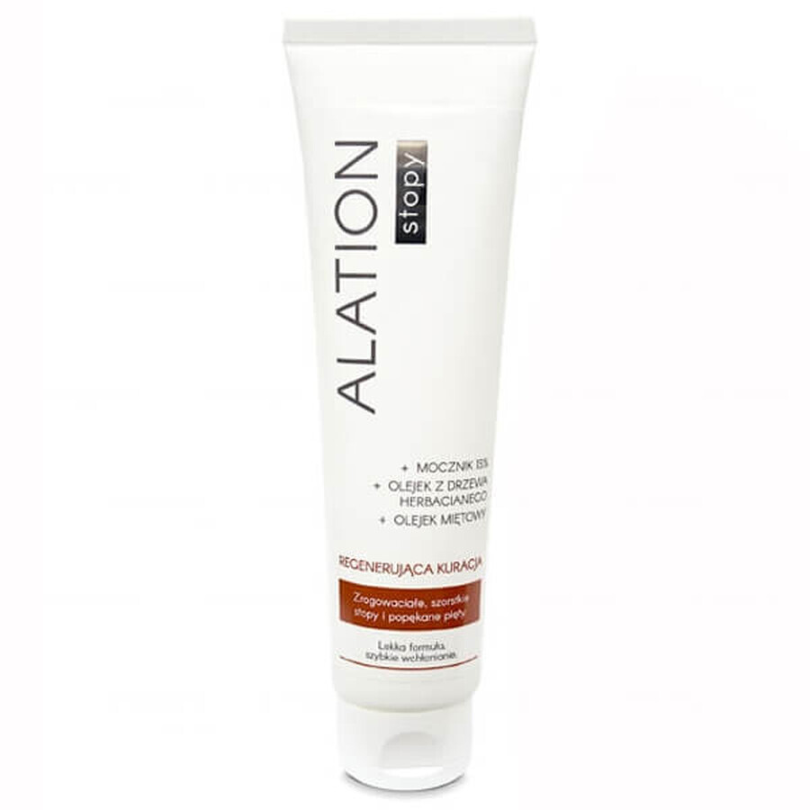 Alation Feet, Voetcrème, Regenererende Behandeling, 100 ml