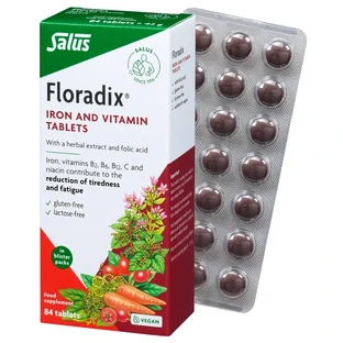 Floradix ijzer en vitaminen, 84 tabletten
