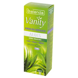 Bielenda Vanity, crema depilatoria, Aloe, 100 ml