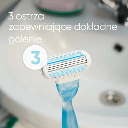 Gillette Venus, Rasierapparat mit zwei austauschbaren Klingen