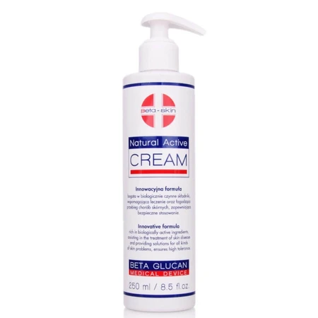 Beta-Skin Natural Active Cream, crema corporal, 250 ml