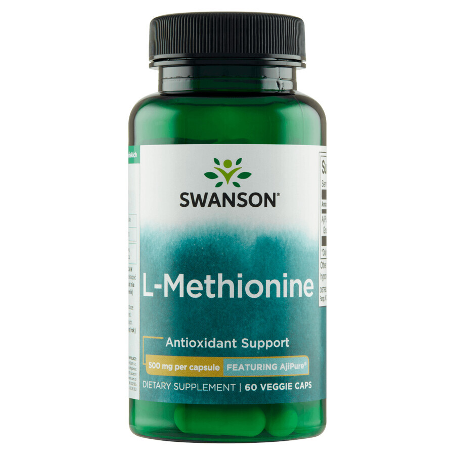 Boutique Swanson, AjiPure L-méthionine, VEGE 60 gélules Swanson, AjiPure L-méthionine, VEGE 60 gélules