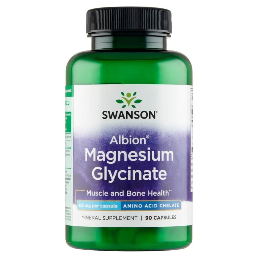 Boutique Swanson Albion Chélate de Magnésium, 90 gélules Swanson Albion Chélate de Magnésium, 90 gélules
