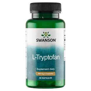 Swanson L-tryptophan, L-tryptophan 500 mg, 60 capsules
