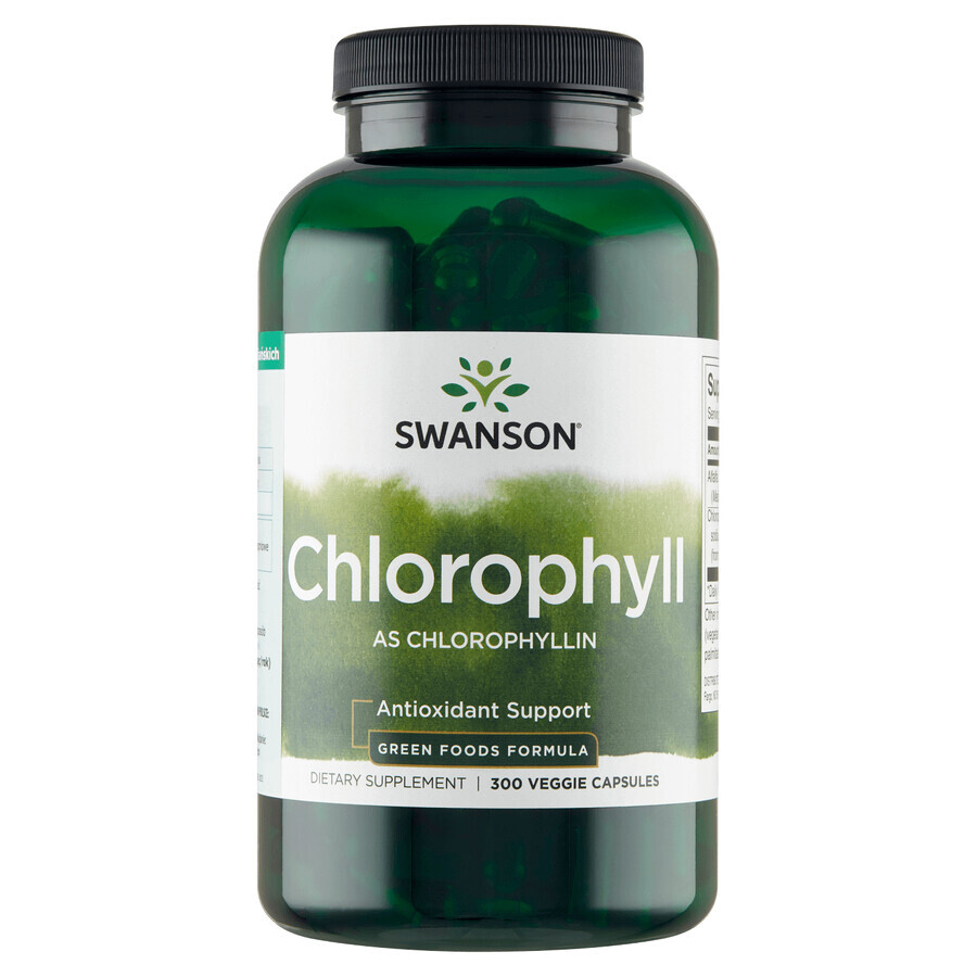 Cumpără Swanson Chlorophyll, clorofilă, 300 capsule vegetariene Swanson Chlorophyll, clorofilă, 300 capsule vegetariene