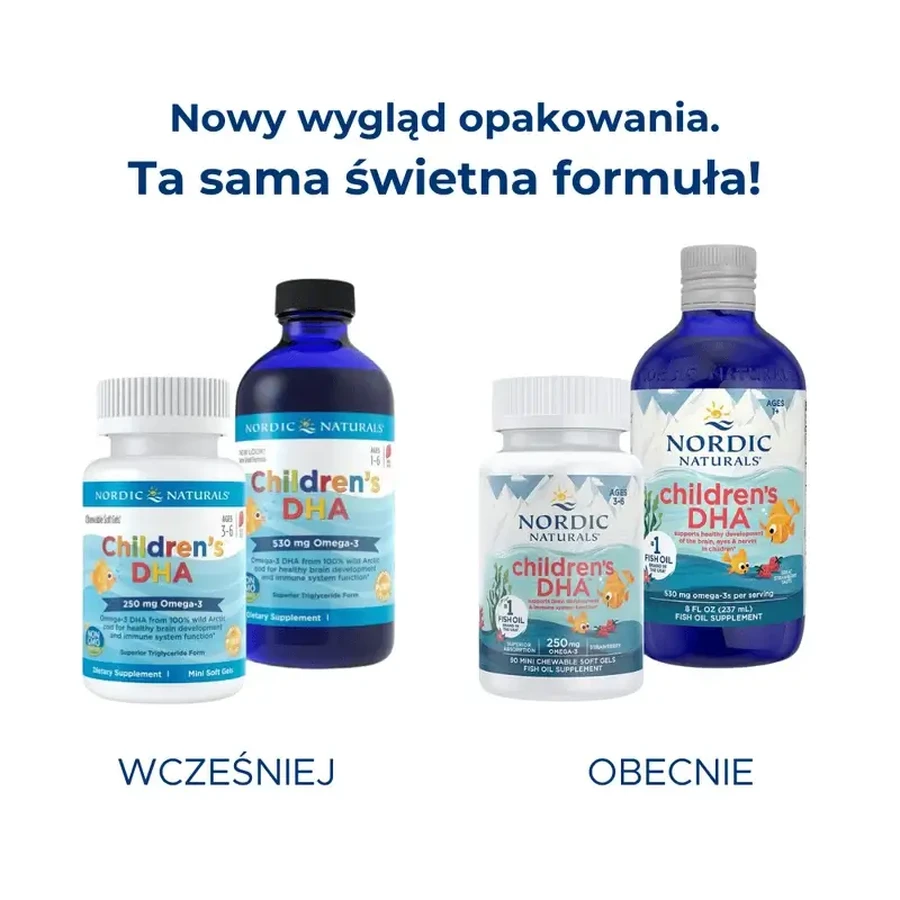 Nordic Naturals Children's DHA Omega-3, pour les enfants de 1 à 6 ans, goût fraise, 237 ml