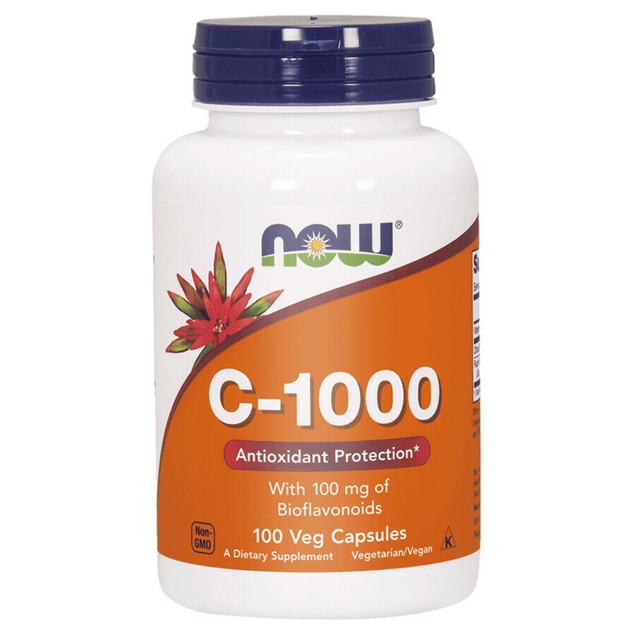 Shop Now Foods C-1000, Vitamin C + Bioflavonoide + Rutin, 100 vegetarische Kapseln Now Foods C-1000, Vitamin C + Bioflavonoide + Rutin, 100 vegetarische Kapseln