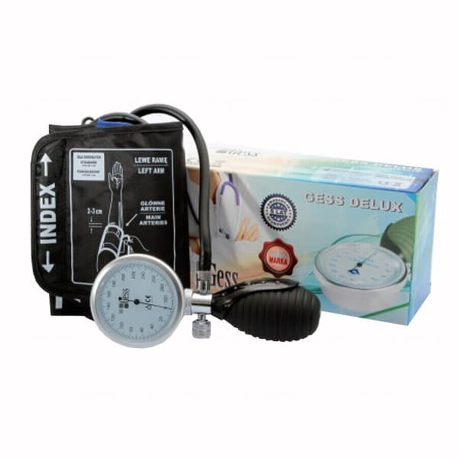 Gess Delux BK2015, blood pressure monitor with integrated dial