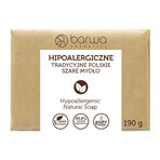 Barwa, Hipoalergiczne Tradycyjne Polskie, sapone grigio, 190 g Barwa, Hipoalergiczne Tradycyjne Polskie, sapone grigio, 190 g