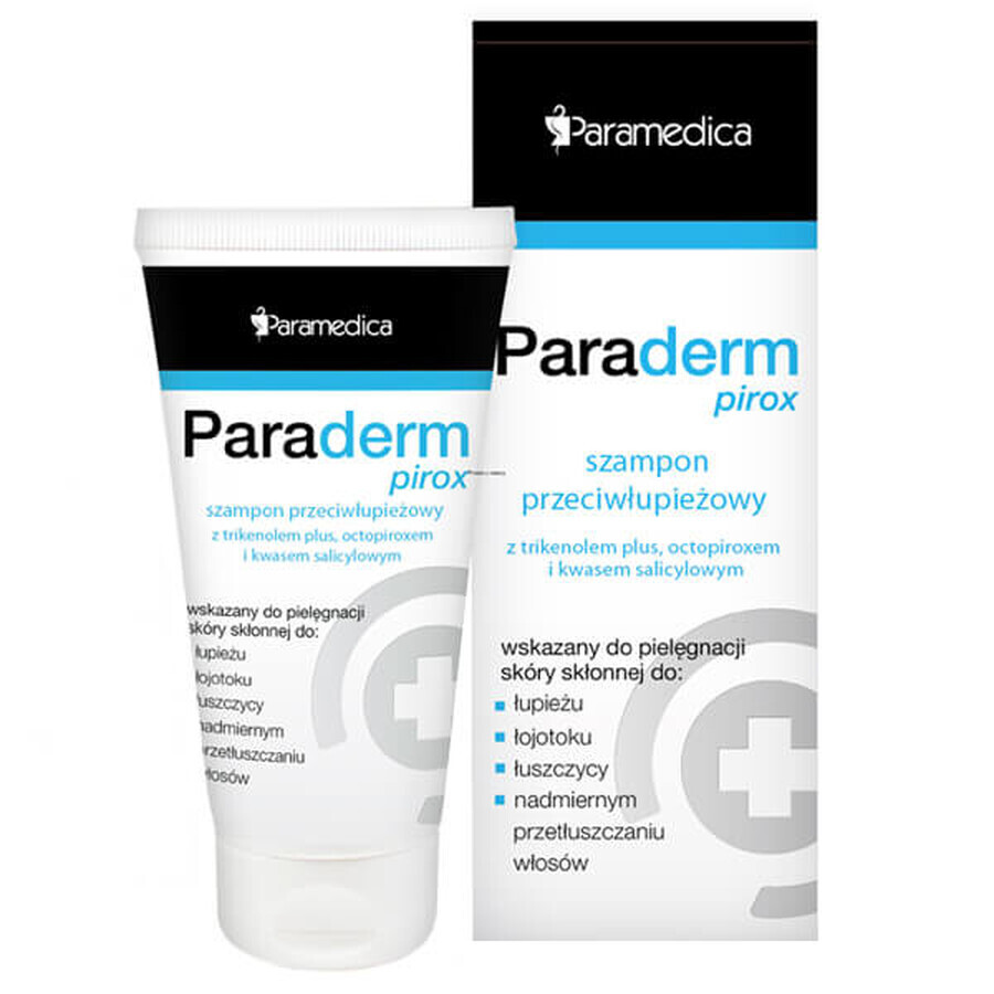 Winkel op Paraderm Pirox, antiroosshampoo, 150 g Paraderm Pirox, antiroosshampoo, 150 g