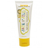 Jack'n'Jill, toothpaste, organic bananas, 50 g