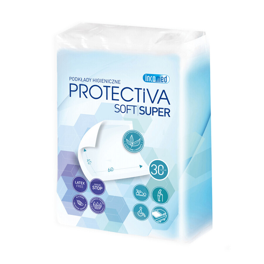 Cumpără Protectiva Soft Super, tampoane de igienă, 45 cm x 60 cm, 30 unități Protectiva Soft Super, tampoane de igienă, 45 cm x 60 cm, 30 unități
