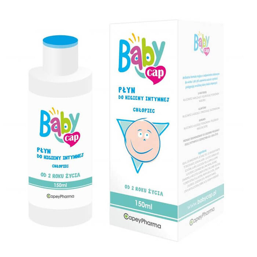 Cumpără Babycap Boy, loțiune de igienă intimă de la 2 ani, 150 ml Babycap Boy, loțiune de igienă intimă de la 2 ani, 150 ml