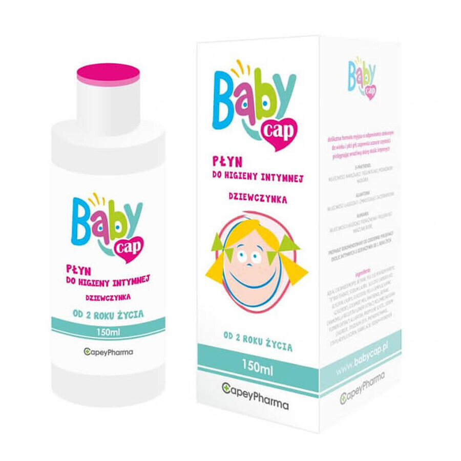 Winkel op Babycap, lotion voor intieme hygiëne, meisje, vanaf 2 jaar, 150 ml Babycap, lotion voor intieme hygiëne, meisje, vanaf 2 jaar, 150 ml