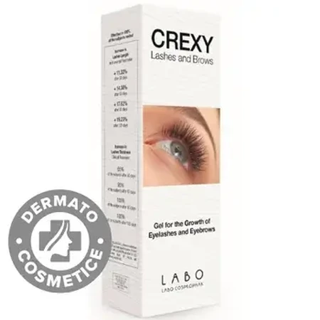 Gel de croissance des cils et des sourcils Crexy, 8 ml, Labo