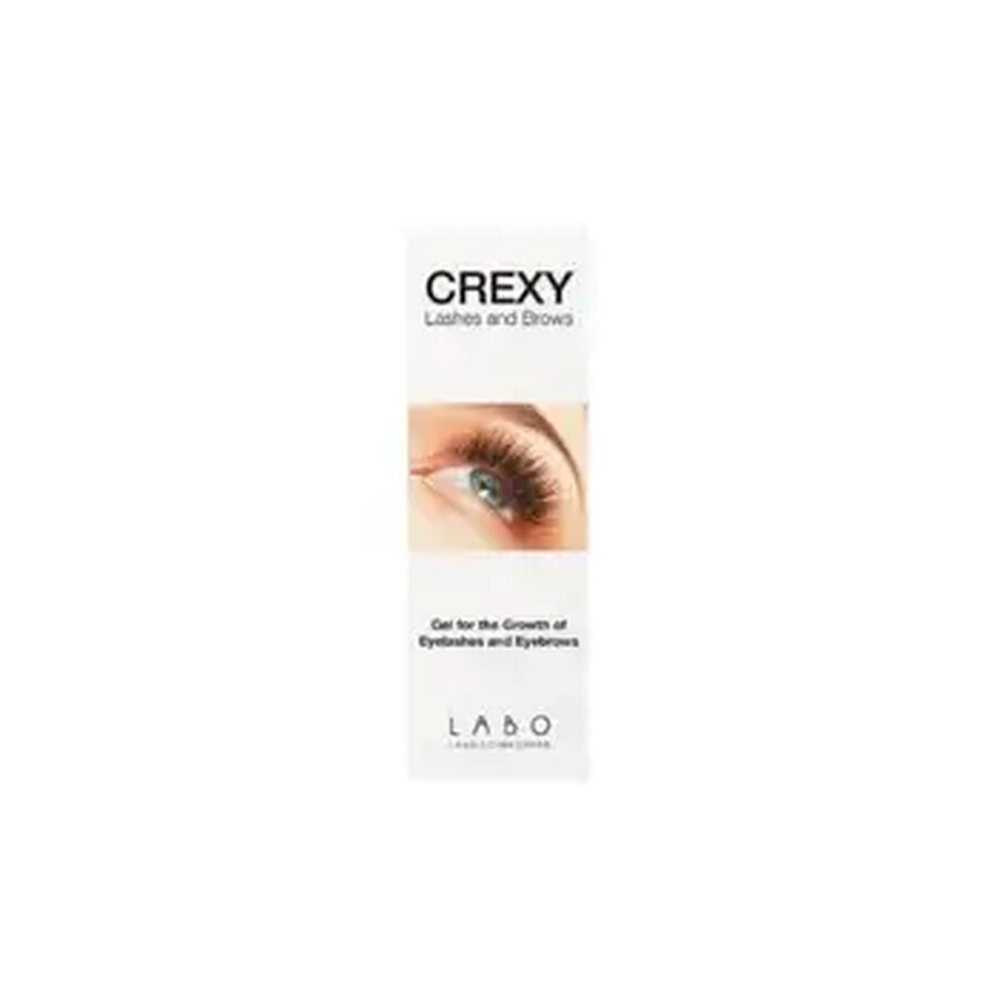 Gel Crexy per la crescita di ciglia e sopracciglia, 8 ml, Labo