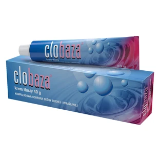 Clobaza, vette crème, uitgebreide bescherming voor droge en gevoelige huid, 40 g
