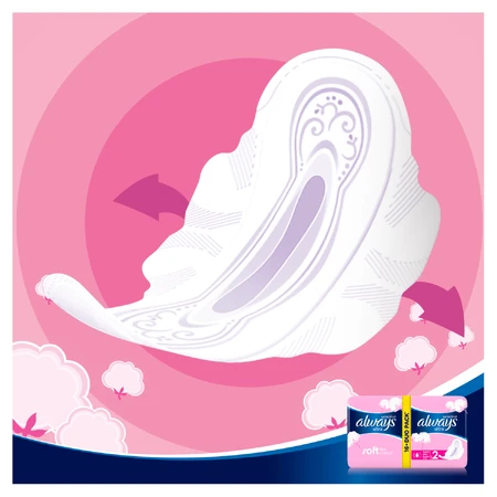 Always Ultra Sensitive maandverband met vleugels, Super Plus, 16 stuks